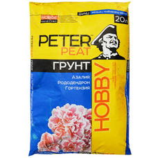 Грунт для Азалий, Рододендронов, Гортензий Peter Peat Линия Хобби 20..